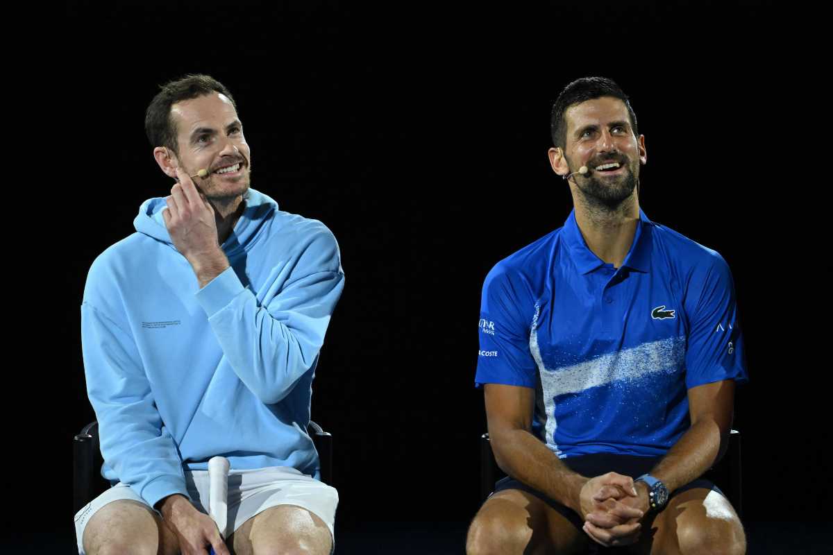 Murray e Djokovic sorridono insieme