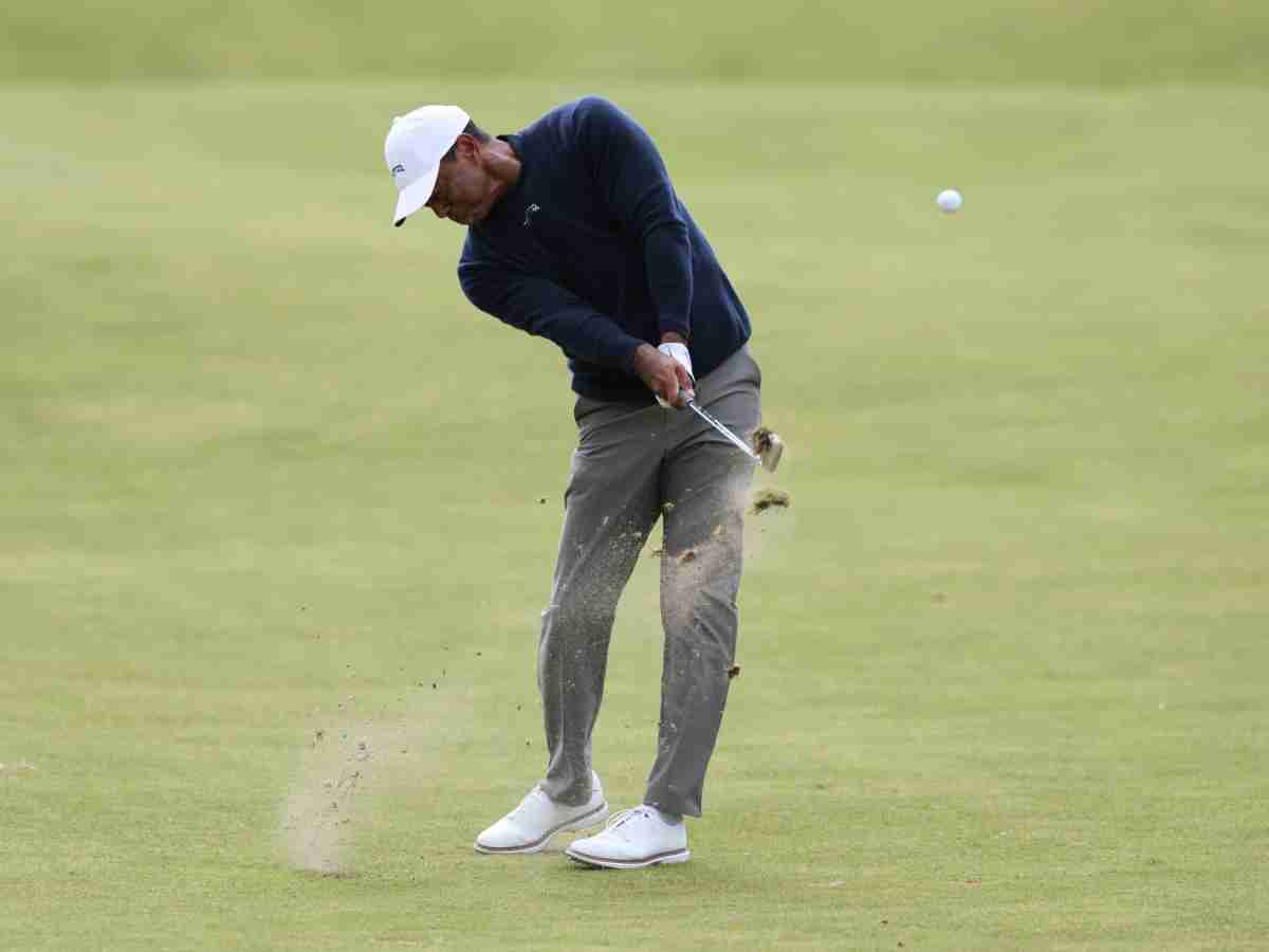 Tiger Woods in campo da golf