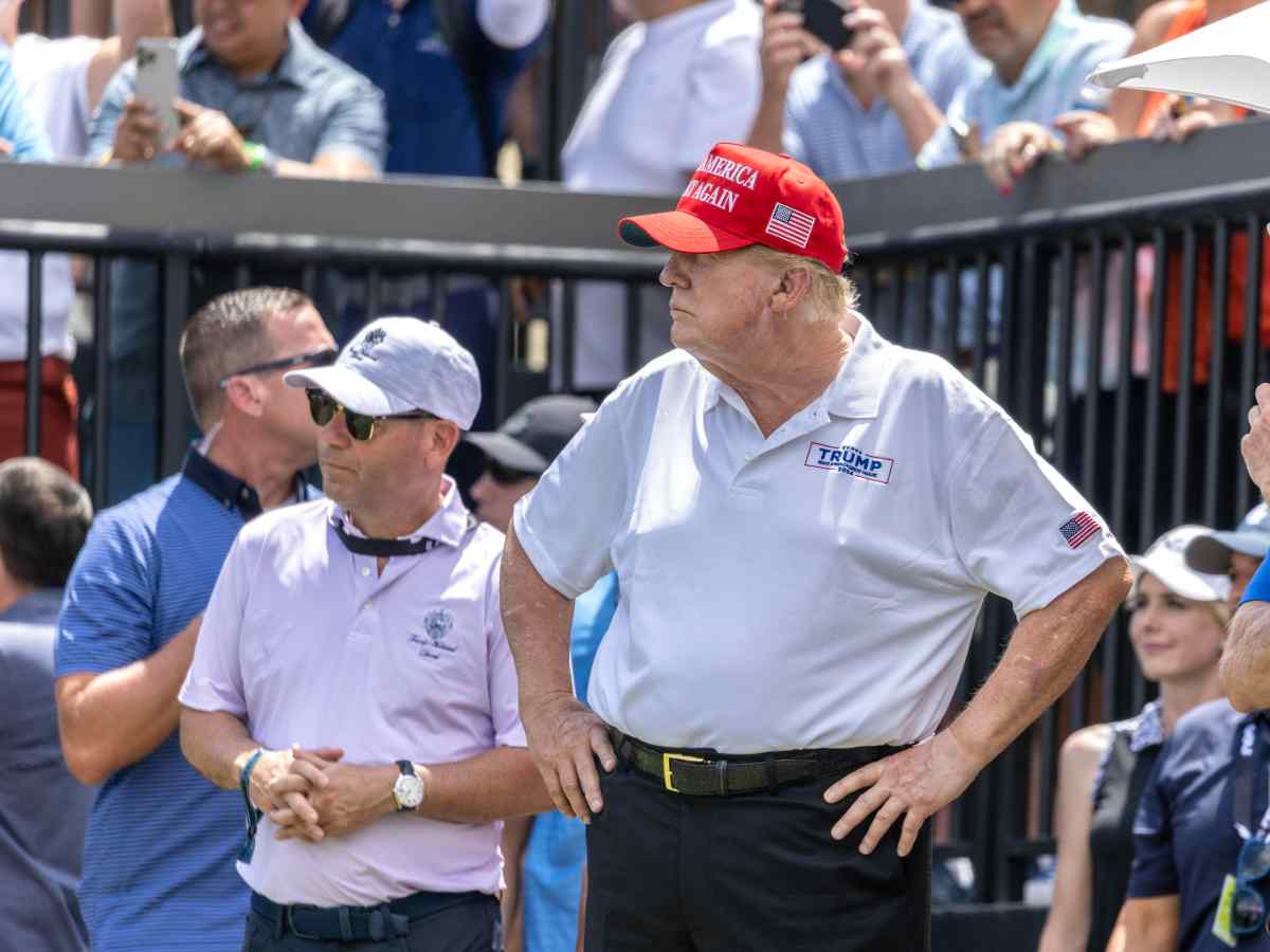 Trump sul campo da golf