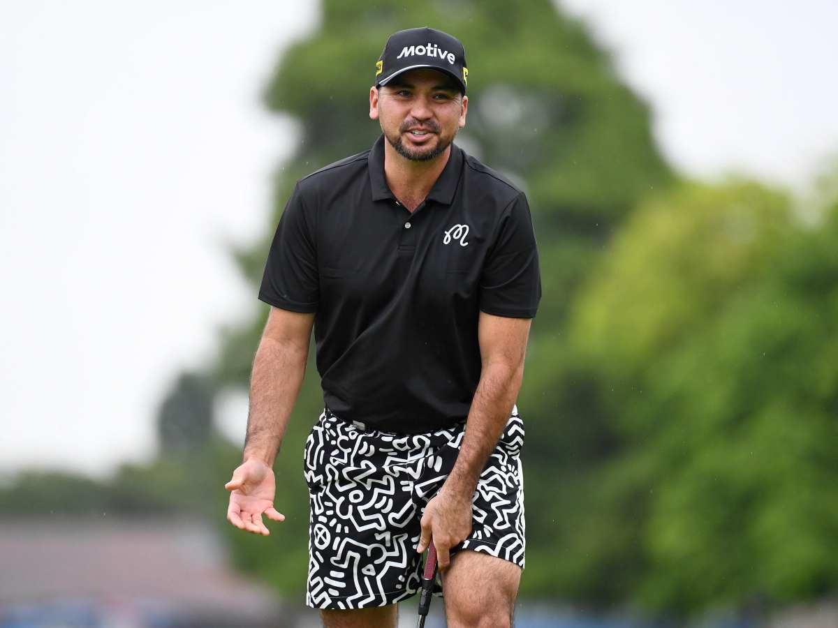 Jason Day con vestiti stravaganti